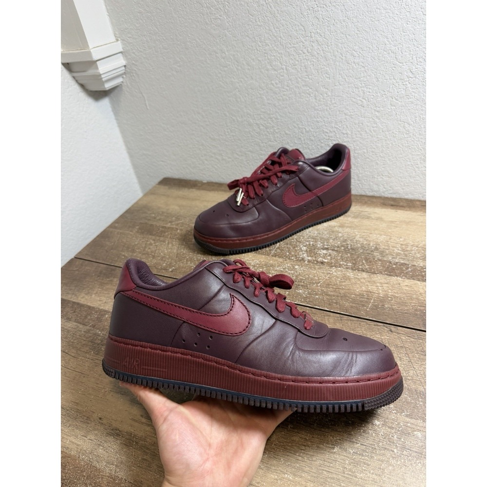 Nike Air Force 1 Supreme Mco Cb Low Charles Barkley 11.5 317333-661 Burgundy